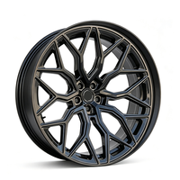 Jantes chromées forgées sur mesure de 18 à 22 pouces 5x110/5x112/5x114.3/5x120 pour BMW Audi Tesla