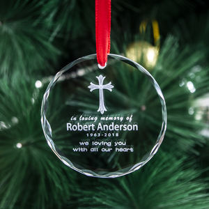 Vente directe d'usine, décoration en verre cristal K9 vierge, personnalisable, pendentif décoratif pour arbre de Noël en cristal sur mesure. - Product Image 4