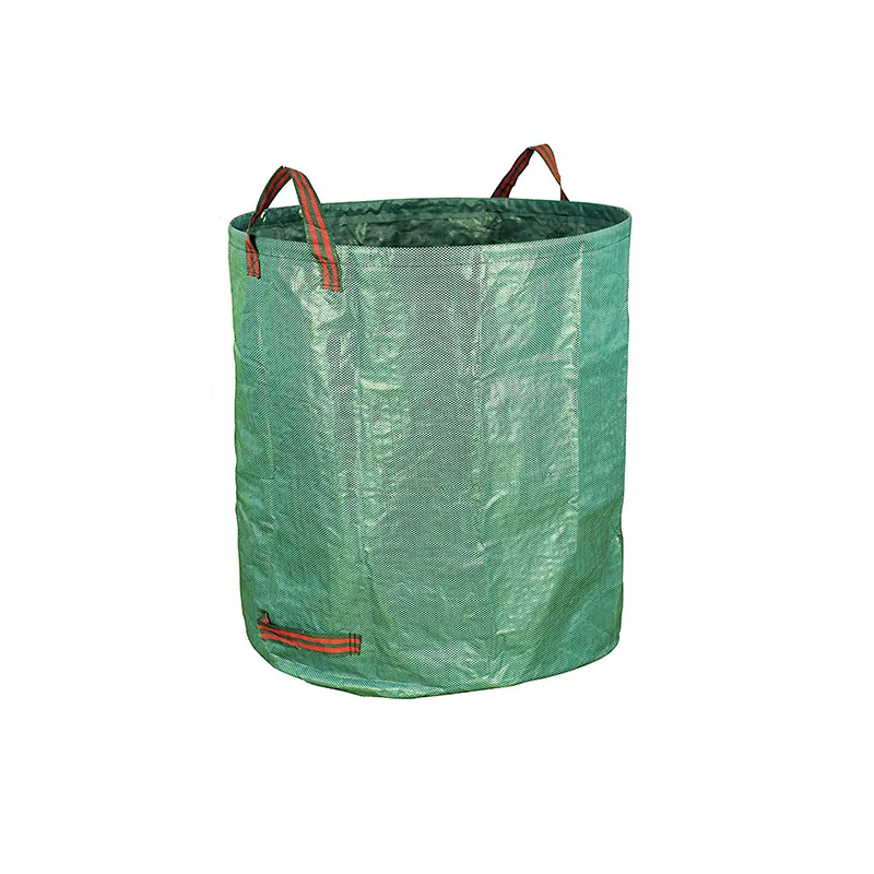 भारी शुल्क पीपी निविड़ अंधकार बागवानी कचरा खरपतवार बैग थोक प्रत्यक्ष बंधनेवाला गार्डन पत्ता बैग