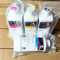 Encre de sublimation à haut taux de transfert 1000 ml pour l'impression sur tissu polyester, couleurs vibrantes, anti-colmatage, encre pour presse à chaud