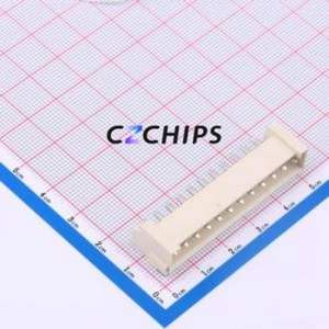 HCZZ0590-12 Wire-to-Board Pin Header SMD,P=3.96mm,Horizontal Mount Connector 1x12P 3.96mm Horizontal Mount VH - Product Image 1