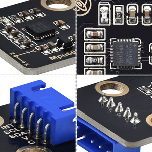 Módulo de giroscopio y acelerómetro de 6 ejes MPU6050, sensor IMU de seguimiento de movimiento 3D con interfaz I2C, para Arduino - Product Image 3
