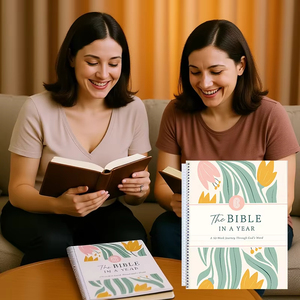 La Biblia en un año: Una guía de estudio bíblico en espiral de 52 semanas a prueba de fugas para mujeres, libro de plan de guía de estudio bíblico para regalo de amigos - Product Image 6