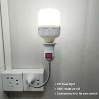 Adaptateur convertisseur d'extension d'ampoule de lampe E27 support de base de douille de lampe murale prise ue/royaume-uni