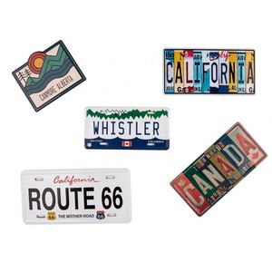 Aimants de réfrigérateur en fer blanc personnalisés avec logo imprimé, souvenirs touristiques - Product Image 6