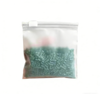 Sacs de rangement givrés refermables en gros avec fermeture éclair pour perles, pour les packs de recharge DIY et l'emballage de tri de produits finis