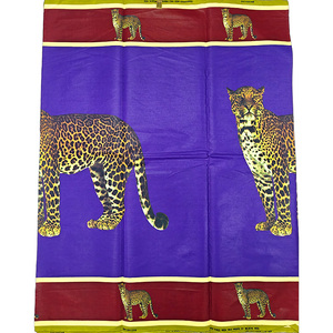 Mô Hình Động Vật Sáp Bông Batik Dệt Vàng Dòng Lớp Bề Mặt Nigeria Quần Áo Sáp In Vải - Product Image 6