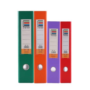 Giảm Giá Sốc Hộp Đựng Dữ Liệu Tài Liệu Kích Thước A4/FC Bìa Cứng Đựng Hồ Sơ Văn Phòng Có Cần Gạt Bìa Cứng Bằng Nhựa PVC - Product Image 2