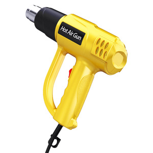 Qili 986C Pistola de Ar Quente Elétrica Industrial DIY com Temperatura Ajustável de Duas Velocidades 2000W 110V com Volume de Ar de 250 L/min - Product Image 4