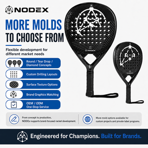 Raquettes de <span class=keywords><strong>padel</strong></span> NODEX <span class=keywords><strong>Head</strong></span> Quality <span class=keywords><strong>Graphene</strong></span> Full Carbon 3K/6K/12K/15K/18K/24K personnalisées - Product Image 5