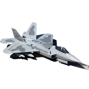 Modèle d'<span class=keywords><strong>avion</strong></span> télécommandé F-22 en mousse, propulsé par jet, en <span class=keywords><strong>balsa</strong></span>, haute performance, qualité professionnelle, prêt à voler - Product Image 1