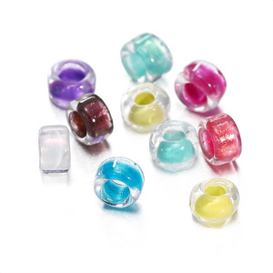 ลูกปัดแก้วเม็ดกลมขนาด 2.5 มม. ผิวมุก สำหรับทำเครื่องประดับ - Product Image 3