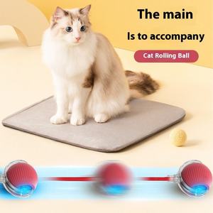 Juguete Inteligente para Gatos, Diseño Innovador 360, Pelota Automática Interactiva con Movimiento Giratorio, PC+Silicona, Cargador USB - Product Image 6