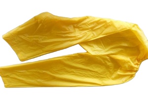 Veste de <span class=keywords><strong>pluie</strong></span> imperméable jaune en PVC de style industriel léger pour hommes de haute qualité et <span class=keywords><strong>pantalon</strong></span> imperméable - Product Image 2