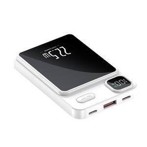 เครื่องชาร์จพกพาแม่เหล็ก 10000mAh, พาวเวอร์แบงค์ไร้สายชาร์จเร็ว 22.5W USB-C พร้อมหน้าจอ LED - Product Image 6