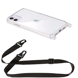 Étui de téléphone avec cordon tour de cou PC, haute qualité, transparent, antichoc, étanche pour 17 16 Pro Max - Product Image 6
