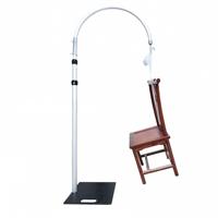 Kit de support d'arche en aluminium Y-119 pour rideaux et tentures, réglable en hauteur et en largeur, idéal pour les scènes de cérémonie et les mariages