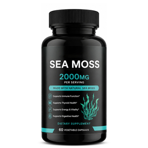 Capsules d'algues marines irlandaises biologiques OEM certifiées GMP pour la santé de la peau, des cheveux et des articulations - Product Image 1