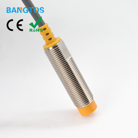 Capteur de proximité inductif intelligent en métal, série M12, distance de détection 8 mm, DC 10-30V, PNP NO