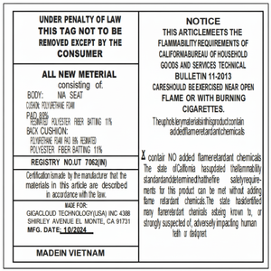 Letto con plateau imbottito nero Queen Size con 2 luci di lettura - Product Image 1