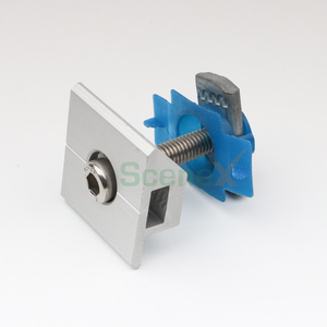 Muestras Gratis, Soporte para Panel Solar SceneX Solar <span class=keywords><strong>ING</strong></span>-SEC, Aluminio 6005-T5 Anodizado, Accesorios de Montaje, Sistema de Montaje con Abrazadera Solar - Product Image 3