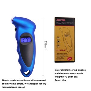 150 PSI kỹ thuật số đo áp suất lốp cho xe ô tô xe tải & xe đạp <span class=keywords><strong>4</strong></span>-thiết lập với màn hình <span class=keywords><strong>LCD</strong></span> hiển thị - Product Image 5