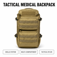 Sac à dos tactique imperméable de qualité supérieure avec bretelles détachables pour la chasse, la survie et les activités de plein air