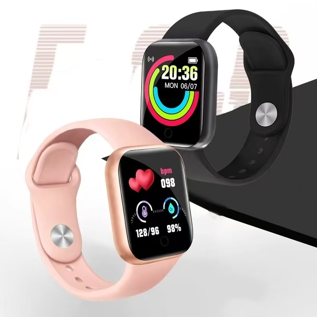 Smart Wristband Watch Fitness tracker Low Power Sports Bracelet D20S Y68 Smartwatch 2026 for Men and Women