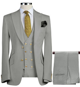 Costumes professionnels personnalisés de pantalon de <span class=keywords><strong>costume</strong></span> de mariage des hommes professionnels pour des options de taille plus de garçons d'honneur - Product Image 5