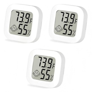 Thermomètre hygromètre numérique LCD, mesure de la température et de l'humidité de la pièce intérieure, mini capteur électronique avec affichage pour la maison - Product Image 2