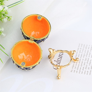 Huevo Fabergé al por Mayor, <span class=keywords><strong>Serie</strong></span> de Lujo, Joyero de Esmalte Pintado a Mano, Regalo Único para Pascua, Decoración del Hogar - Product Image 2
