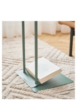 Table basse rectangulaire, 2 pièces, moderne, en métal, table de nuit avec porte-magazine, pour maison, fourniture de meubles d'hôtel, chine