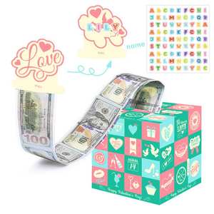 กล่องใส่เงินแบบใหม่สำหรับผู้หญิงผู้ชายภรรยาแฟนแม่-ของขวัญเงินสดและกล่องลิ้นชัก - Product Image 4
