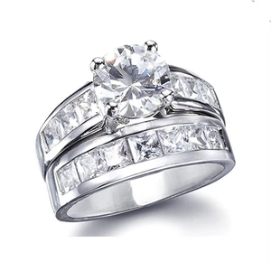 مجموعة خواتم الزفاف الجميلة ذات جودة عالية بأحدث تصميم زوجين - Product Image 1