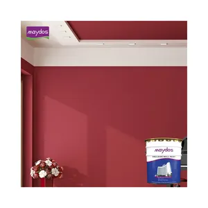 Maydos interior acrylic wall paint excellent scrub resistance washable and easy to clean