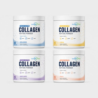 Poudre de collagène de bœuf nourri à l'herbe personnalisable – Favorise la santé de la peau, des cheveux et des articulations – Complément alimentaire multi-saveurs – Marque privée OEM