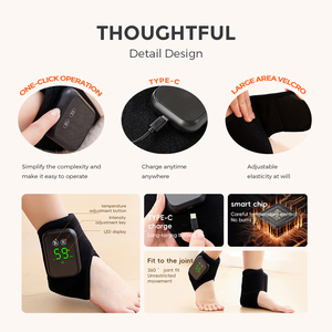 Outil de massage des pieds sans fil YIJIAN avec ajustement ergonomique <span class=keywords><strong>et</strong></span> chaleur réglable - Product Image 3