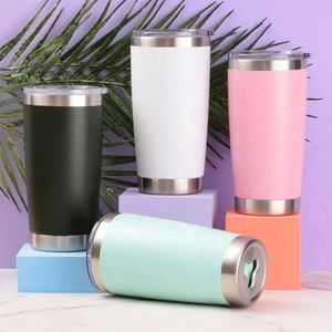 Design Factory Price Customized logo Double Wall Travel Coffee <b>Mug</b> Stainless Steel Water Bottle for Sports - Product Image 1