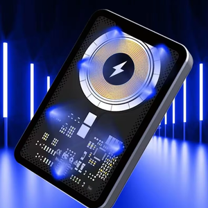 Không Dây Sạc 5000MAh 15W Nhanh Chóng Sạc Di Động Retro Chơi Game Ngân Hàng Điện Cầm Tay Trò Chơi Giao Diện Điều Khiển Cho On-The-Go Giải Trí - Product Image 3