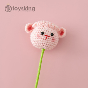 Fiore di orso e di pecora June 1 giorno per bambini bouquet di fiori creativi materiali finiti negozio di souvenir fiorista - Product Image 2