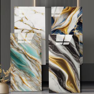 Adesivo Murale in PVC Effetto Marmo Dorato Stile Moderno Impermeabile e Antimacchia Autoadesivo <span class=keywords><strong>per</strong></span> Decorazione <span class=keywords><strong>Casa</strong></span> - Product Image 2