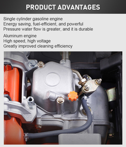 Machine de nettoyage de <span class=keywords><strong>canalisation</strong></span> à haute pression d'<span class=keywords><strong>essence</strong></span> de machine de dragage de vidange de grand débit 30L/Min pour la <span class=keywords><strong>canalisation</strong></span> municipale communautaire - Product Image 5