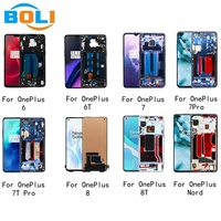 Prix d'usine pour un plus 3t 5t 6t 7 8 pro 8t écran lcd amoled écran de remplacement d'origine pour un plus 8 pro écran tactile