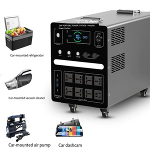 Lithium Iron Phosphate Outdoor <b>Mobile</b> Power Supply 220V Large Capacity Household Portable Energy Storage Camping <b>Battery</b> LM-C100 - Product Image 5