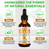 Fabricant de compléments alimentaires complexes en vitamines et minéraux, suppléments de santé, gouttes de vitamines D3 et K2