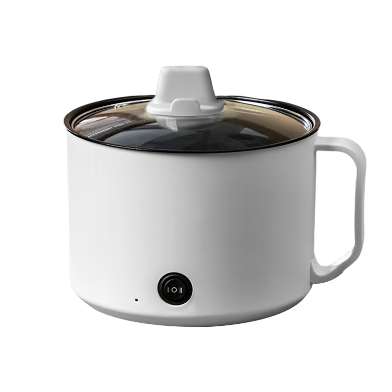 White-Single-pot(Non-stick/Stainless steel  inner pot)