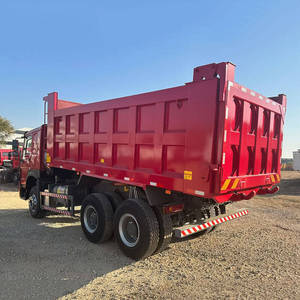 Camions bennes d'occasion HOWO 371 CV Euro 2, 6x4, SinoTruck, en bon état, avec 10 roues, à vendre - Product Image 2