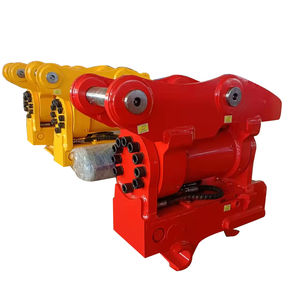 Attacco Rapido Inclinabile per Escavatore - Adattatore a Cambio Rapido - Compatibile con CAT, <span class=keywords><strong>Komatsu</strong></span>, Hitachi - Product Image 1