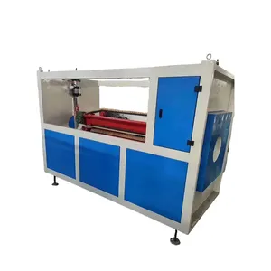 Machine de tirage de tubes automatique Dispositif de traction à entraînement rapide à rouleaux Machine d'enroulement de feuilles de plastique