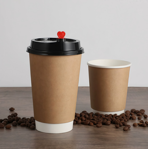 Gobelet à café personnalisable selon vos spécifications, le papier ne s'adoucit pas à l'eau bouillante, gobelet à café à emporter avec <span class=keywords><strong>Quai</strong></span> Match - Product Image 5